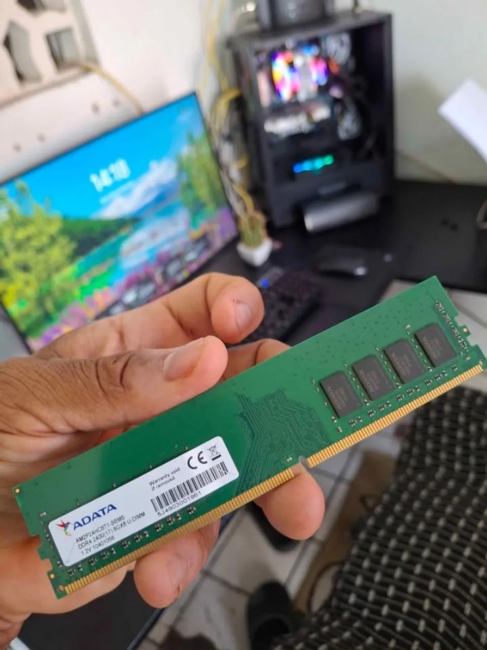 Memoria ddr4 Adata 8 gigas 2400mhz