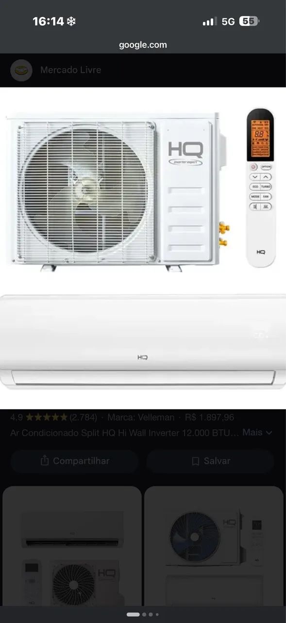 Ar condicionado 12000btus