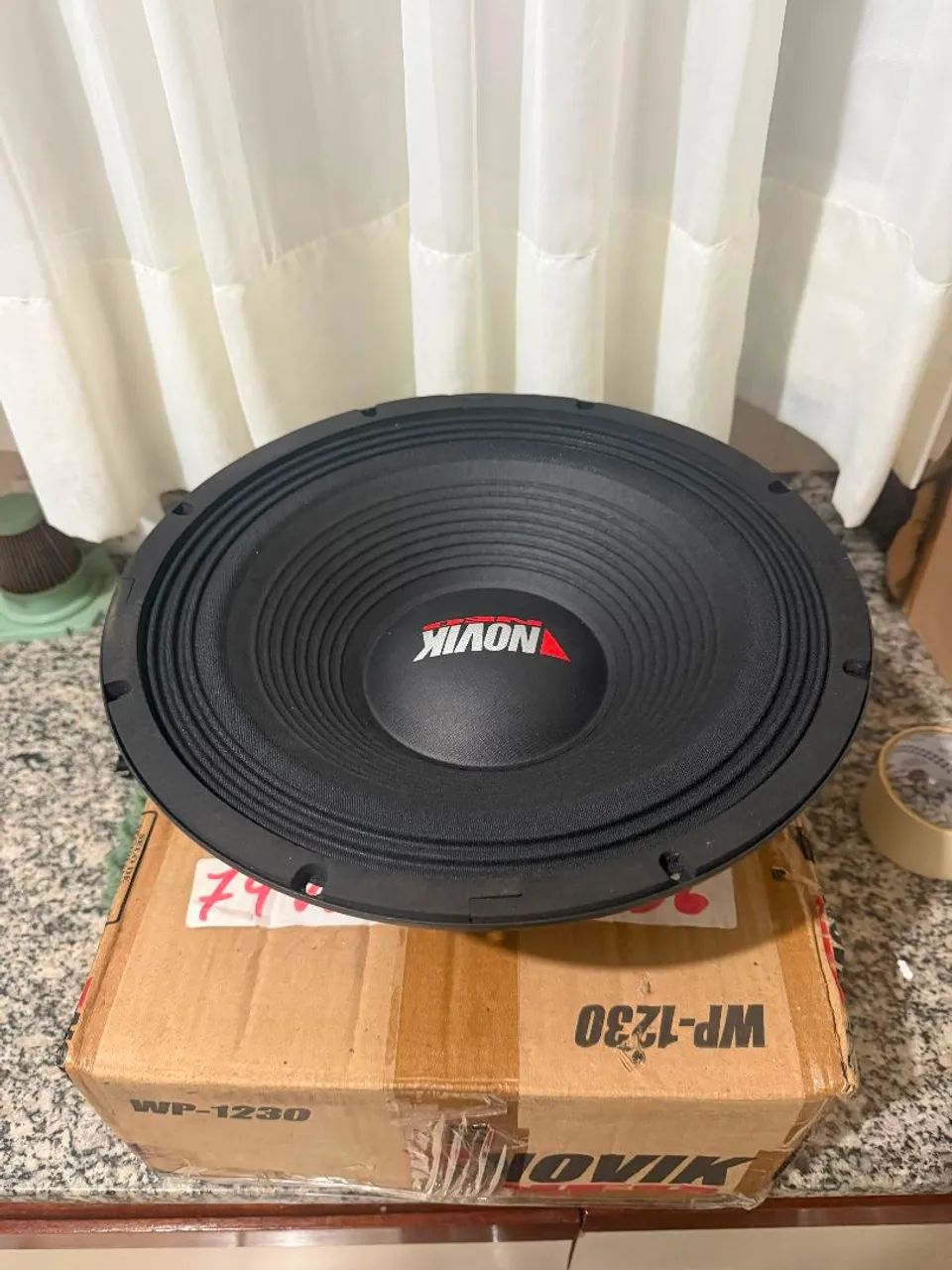Auto Falante Woofer Novik WP-1230 12 polegadas 300W RMS 