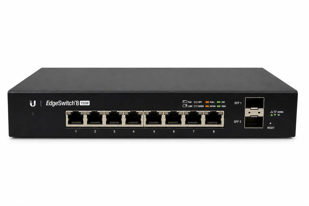 Switch Ubiquiti ES-8-150W EdgeSwitch 