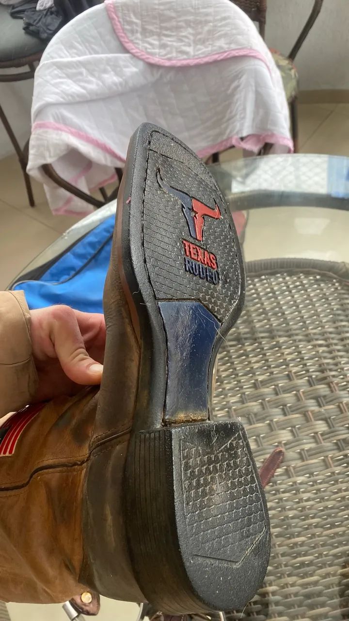 ? BOTA ROPER + ESPORAS + MALA  - Foto 4