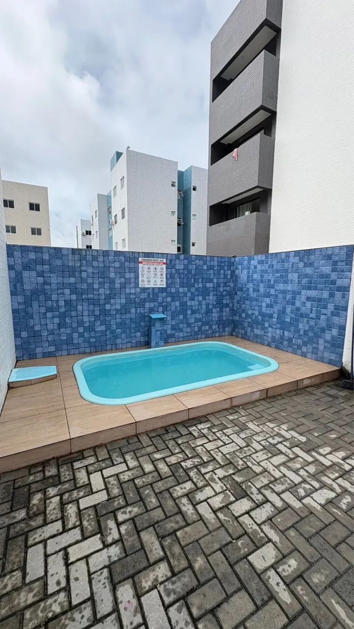 APARTAMENTO VALENTINA COM VARANDA 2 QTS E PISCINA - Foto 4