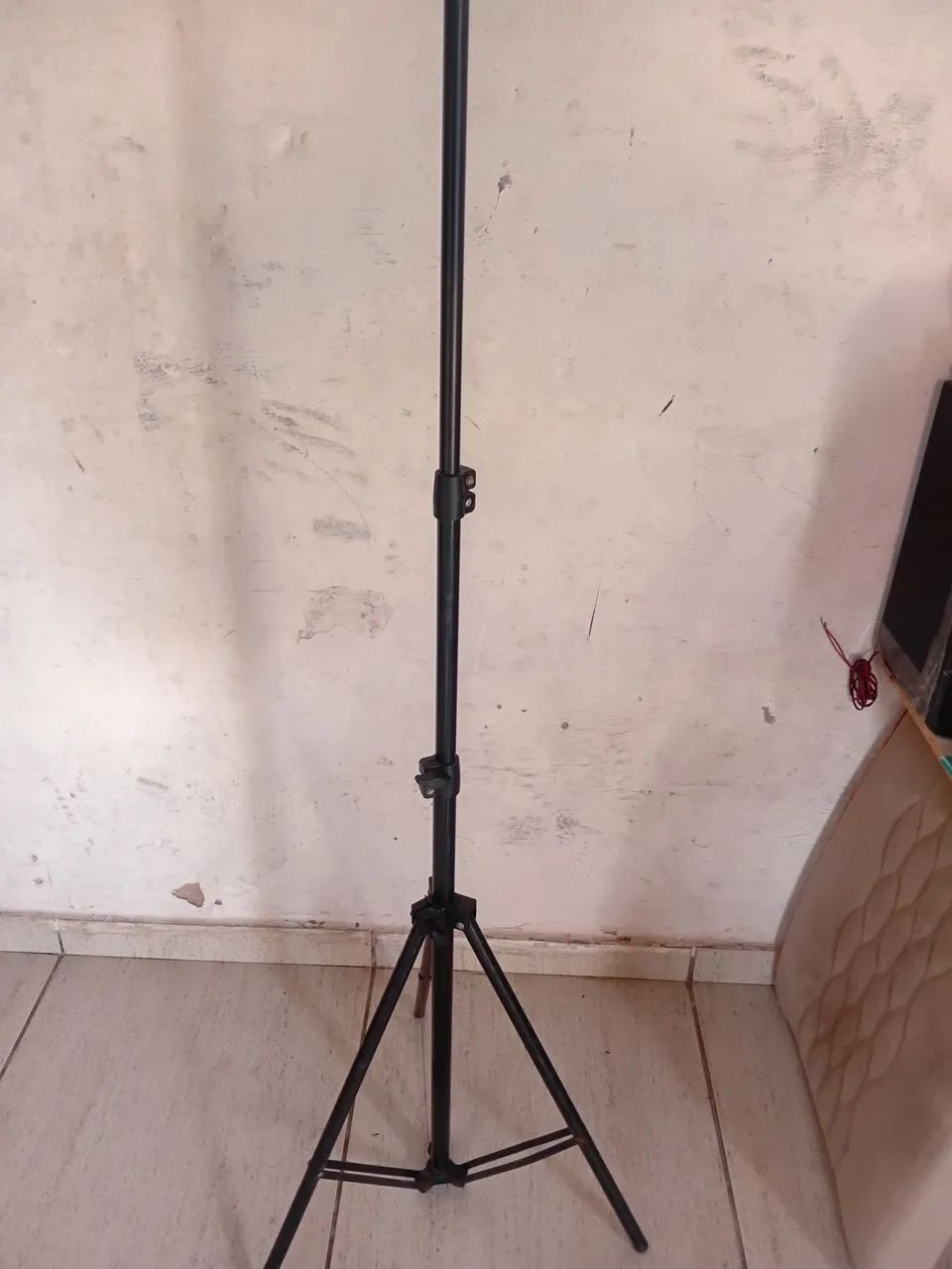 Tripé pra microfone 