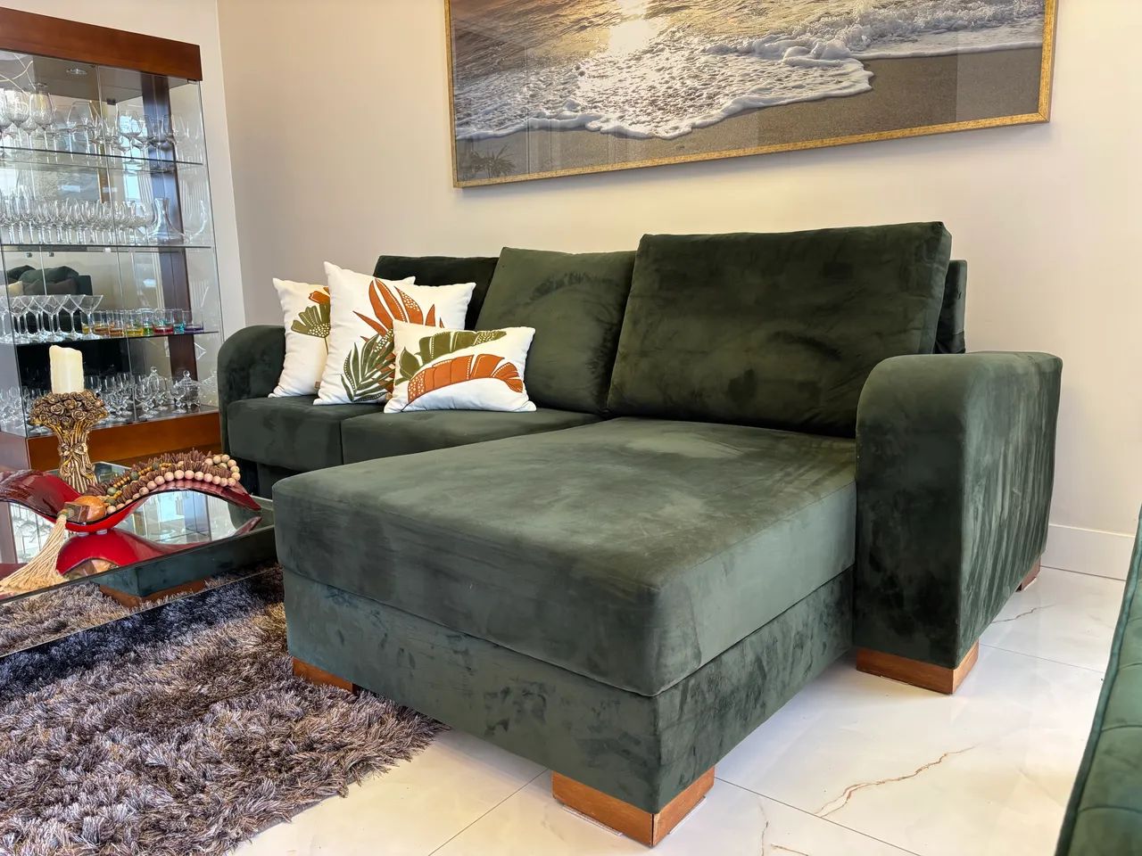 Sofá com chaise  - Foto 3