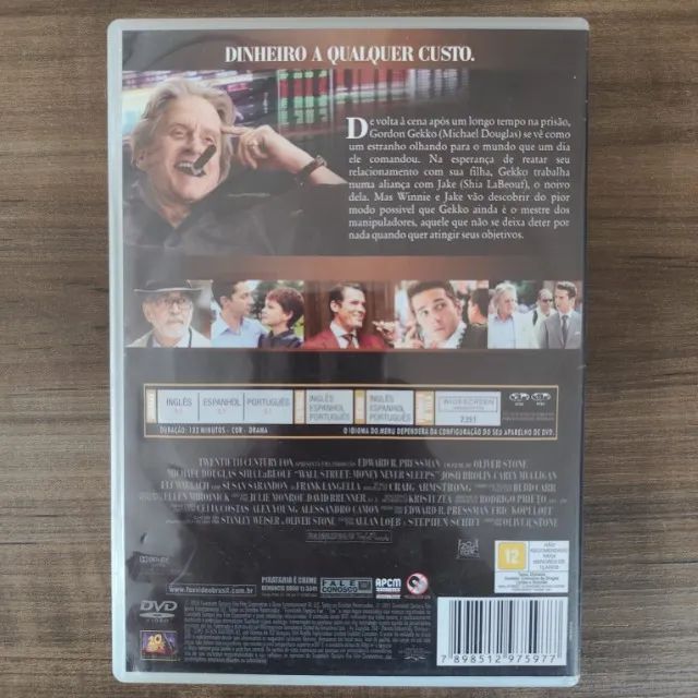 DVD Wall Street: O Dinheiro Nunca Dorme (Dublado / Legendado) - Foto 2