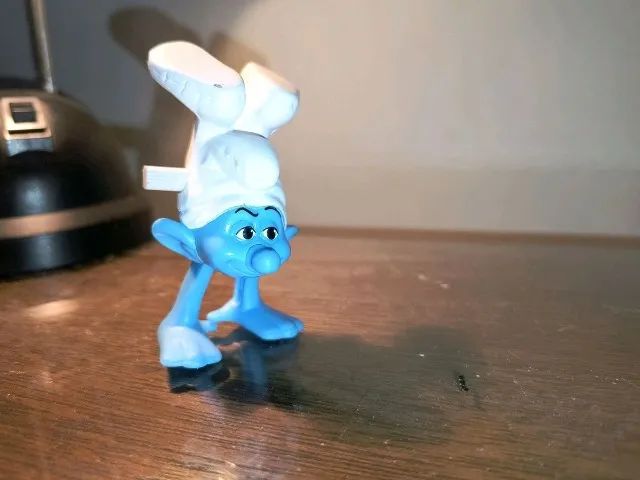 boneco smurf mcdonalds