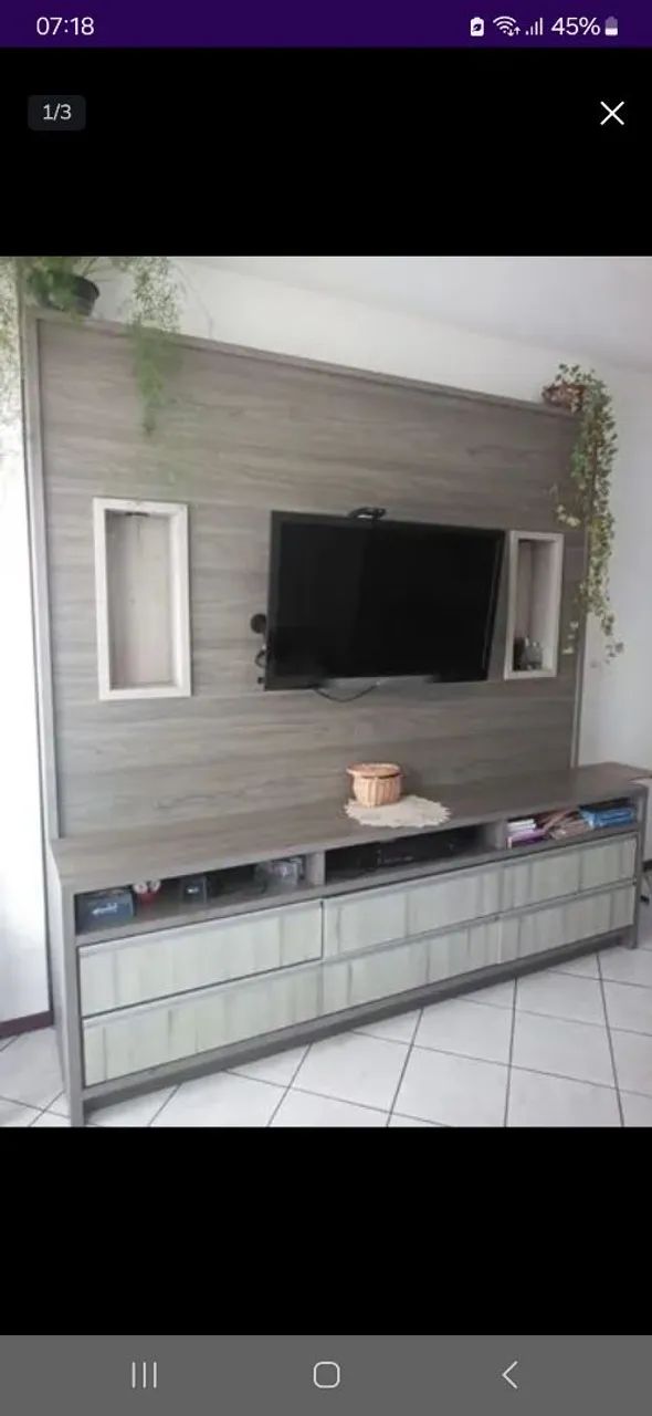 Rack grande com gaveteiro 