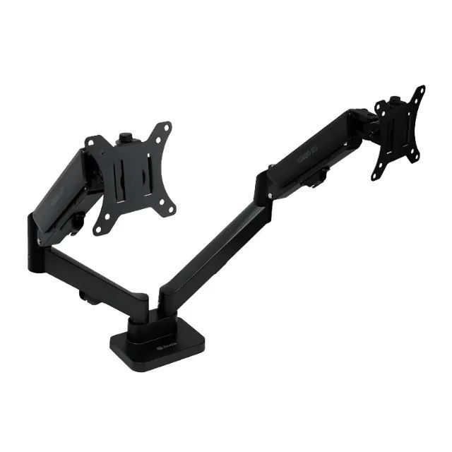 Suporte Articulado Com Pistao a Gas Para Dois Monitores Zinnia Nimbo 210, 13 Pol. a 32 Pol - Foto 3