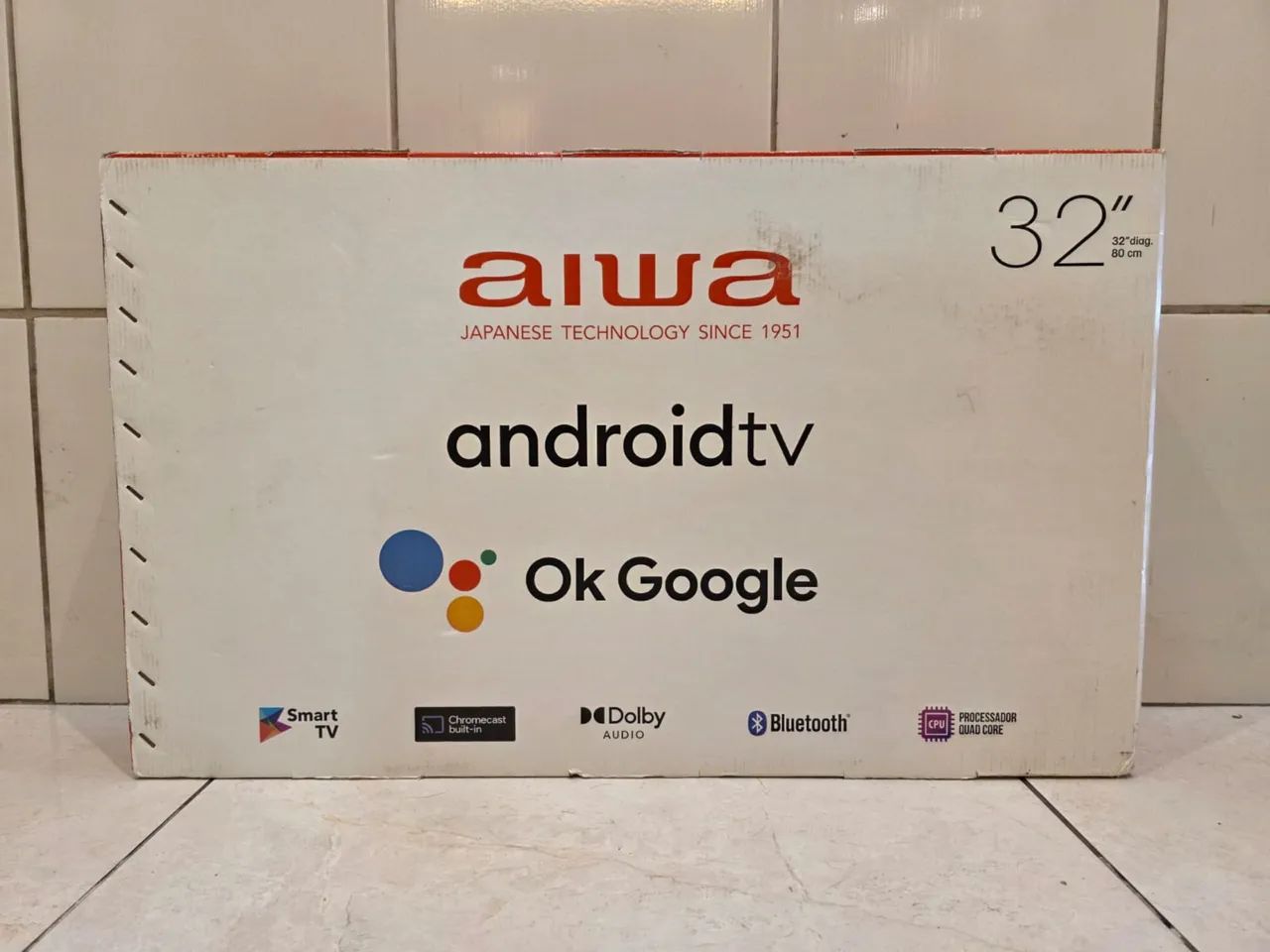 TV Aiwa 32 Polegadas LACRADA