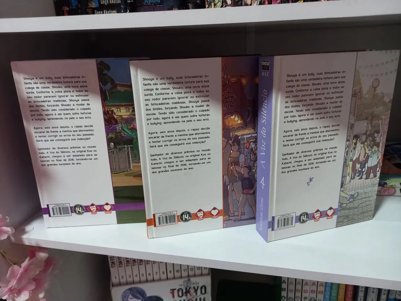Mangas koe no katachi ( a voz do silêncio ) 2,3 e 4 - Foto 3