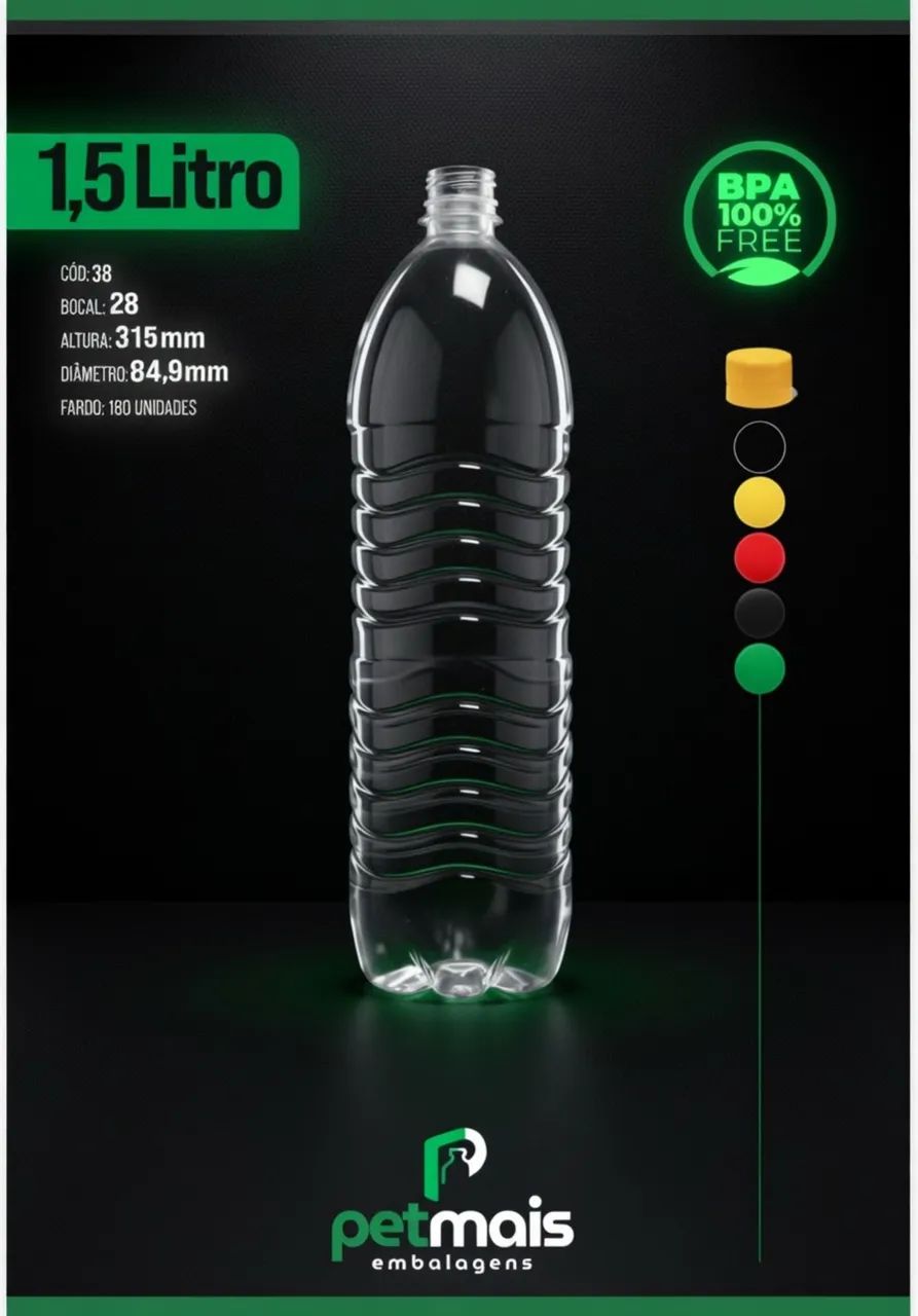 Garrafa pet 300 ml embalagem - Foto 3