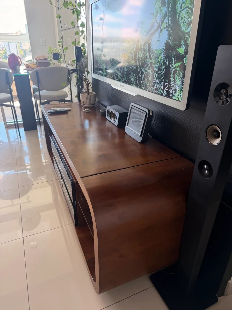 Rack orgânica carvalho maciça $2000 SÓ HOJE - Foto 3