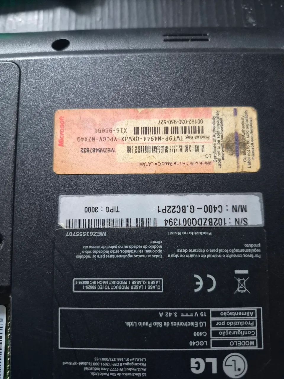 Notebook LG C400 - Foto 5