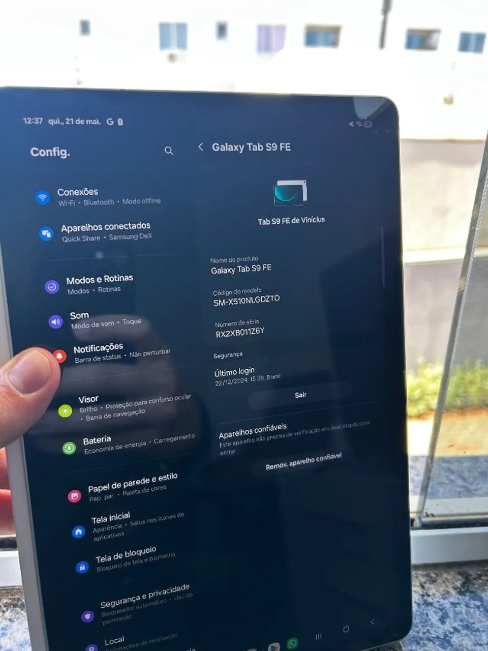 Tablet Samsung S9 FE 128GB