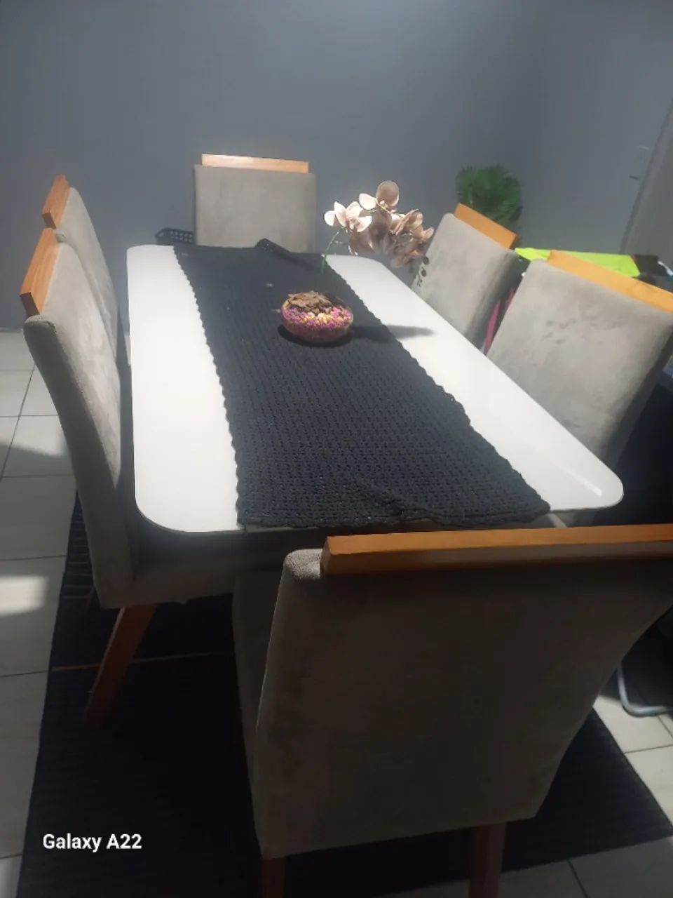 Mesa de jantar com 6 cadeiras - Foto 2