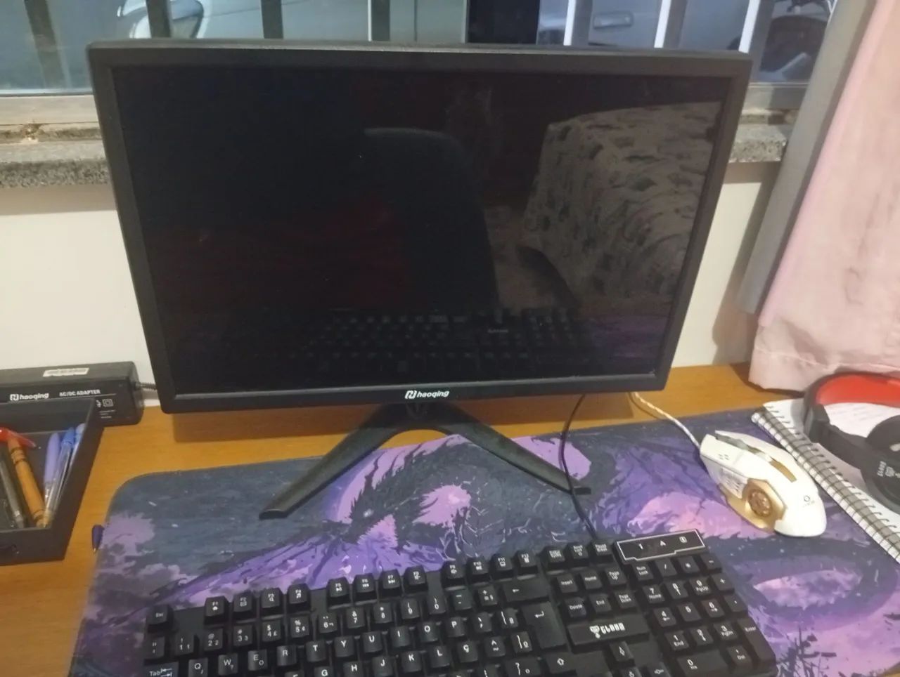 Vendo Monitor 19 polegadas, mouse e Mousepad 