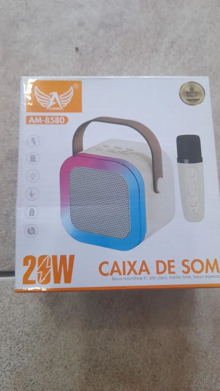 Caixa com microfone. 89,00 - Foto 3