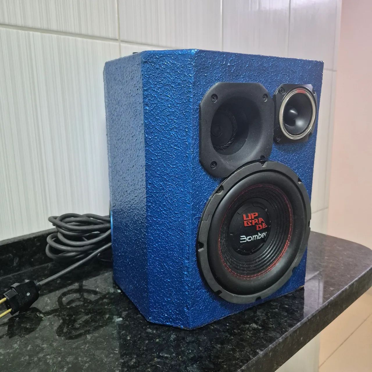  Caixa Trio Bomber Custom 8 Polegadas + Módulo - Som Automotivo Forte  - Entrego Hoje - Foto 4