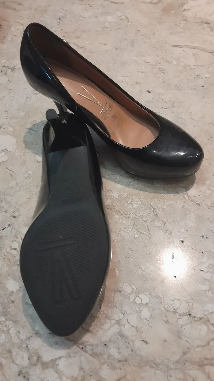 Sapato Scarpin meia pata  - Foto 4