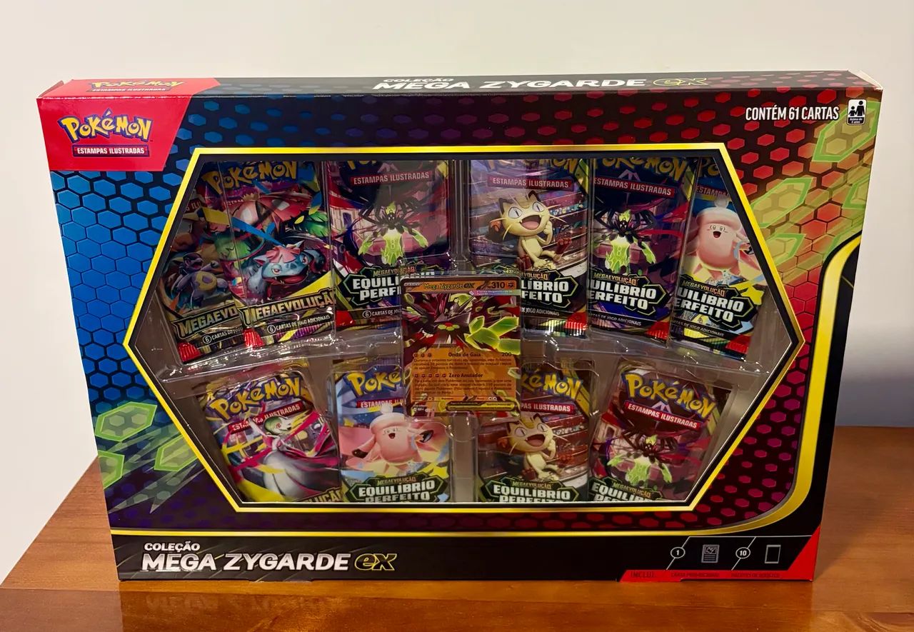 Coleção Pokémon Mega Zygarde EX