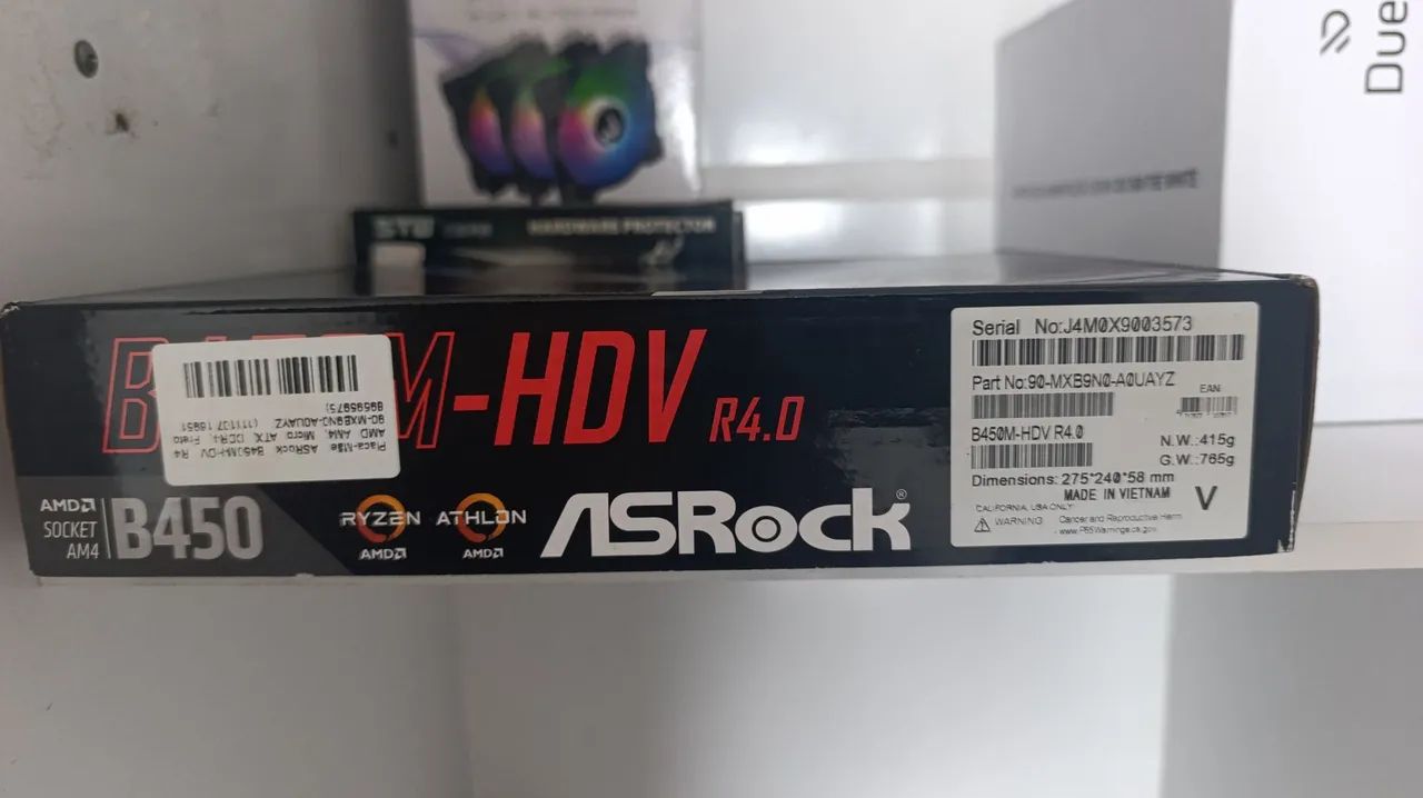 Placa mãe As rock B450M HDV - r4.0 - Foto 4