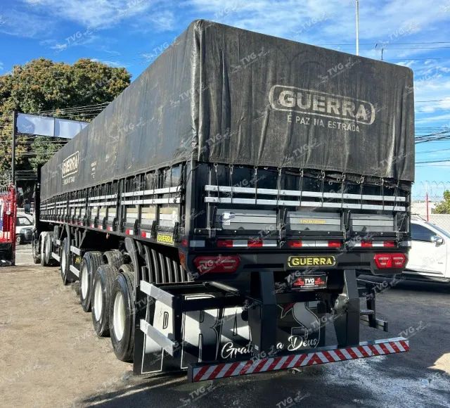 Carreta Guerra Graneleiro 4 eixos