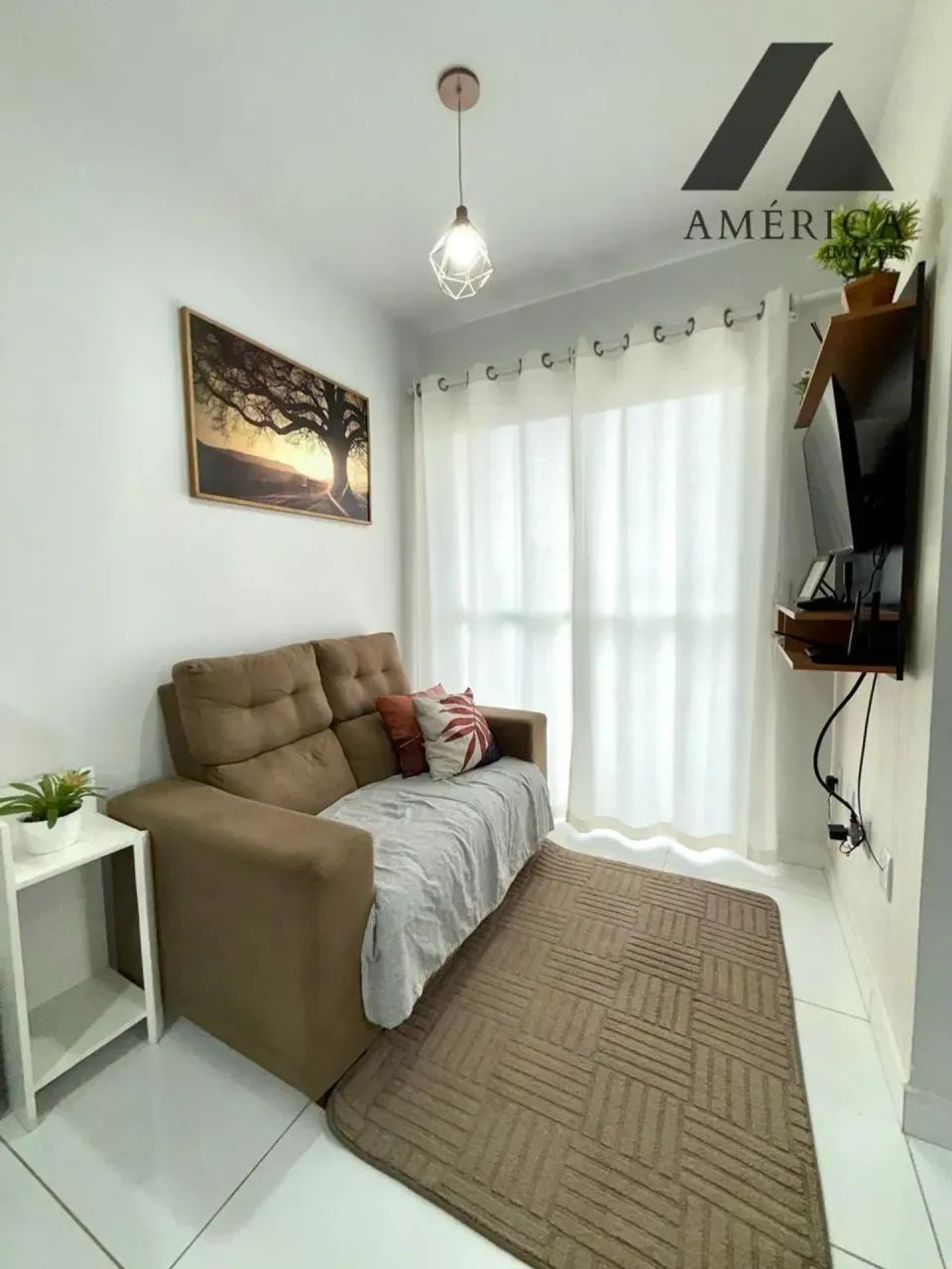 Apartamento mobiliado para locação com 2 quartos | 52m² em Jd Mariana - Cuiabá - Foto 5