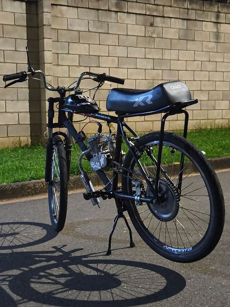 Bicicleta motorizada 80cc - Foto 4