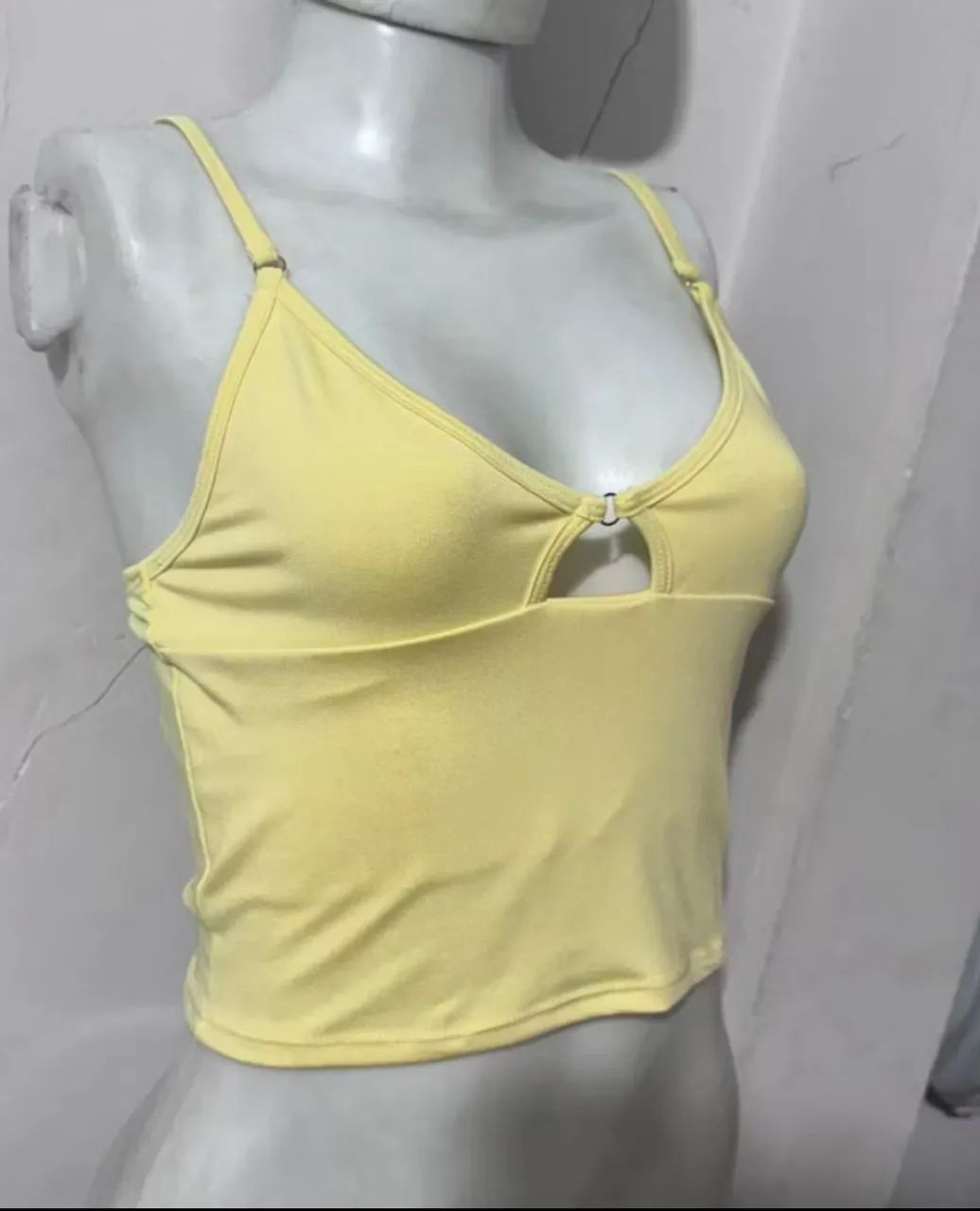 cropped decote argolinha várias cores (escolher cor no chat) - Foto 3