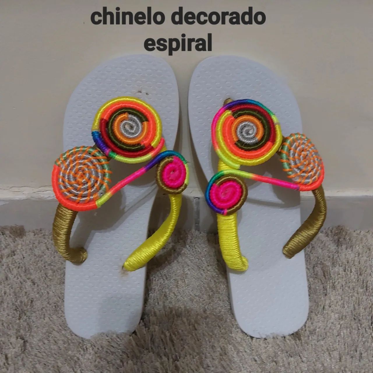 CHINELO DECORADO ESPIRAL  - Foto 4