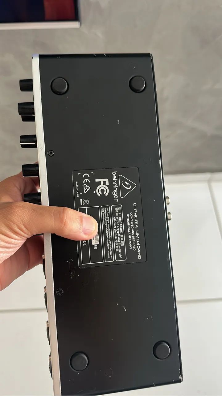 Placa de Áudio (behringer UMC 404 HD) (PROMOÇÃO) - Foto 4