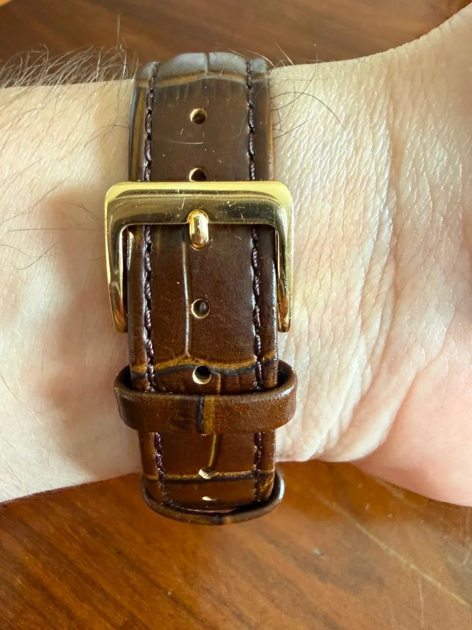 Nivada Compensamatic Vintage Automático Swiss Made Dourado - Foto 2