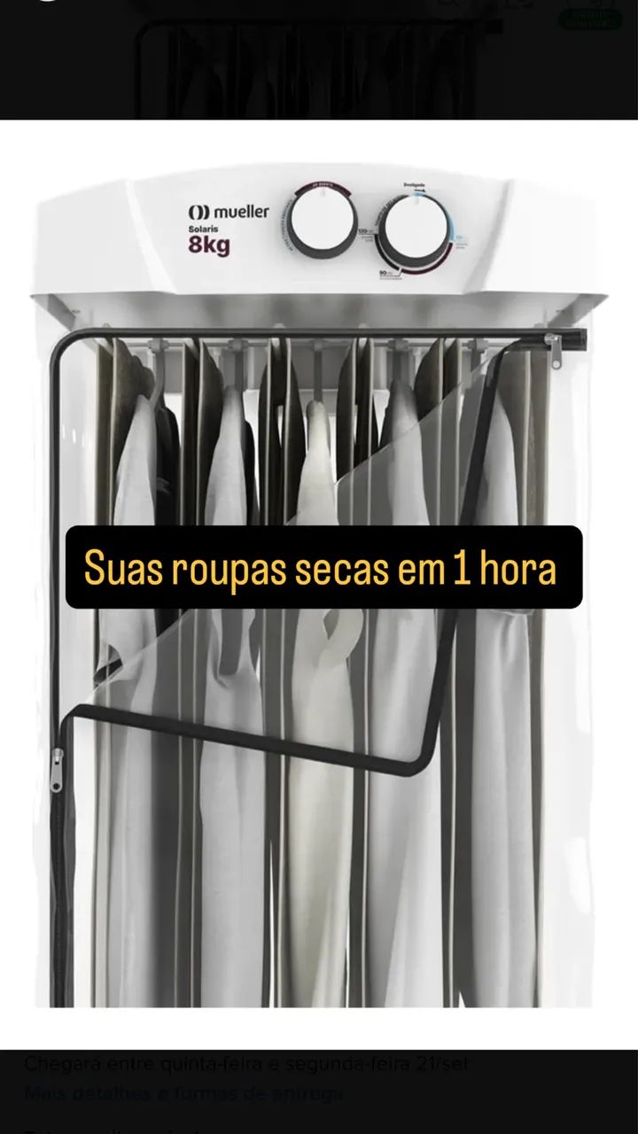 Secadora de roupas 