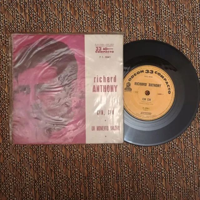 Disco Vinil Compacto Richard Anthony Un Momento Ancora - Foto 3