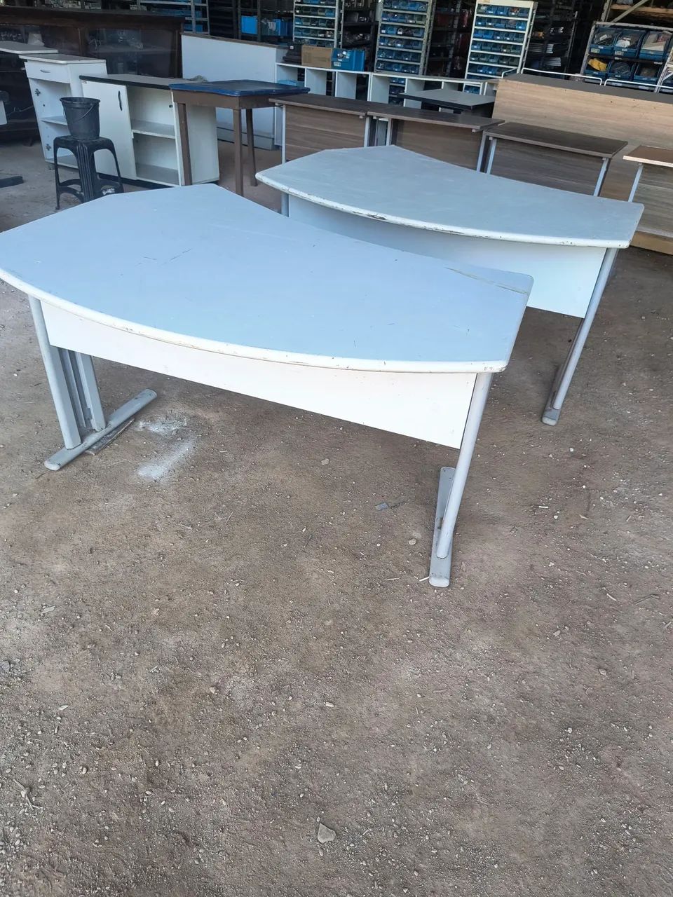 Mesa de escritório oval  - Foto 4