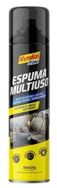 Espuma Multiuso Mundial 251G/300Ml - MUNDIAL PRIME