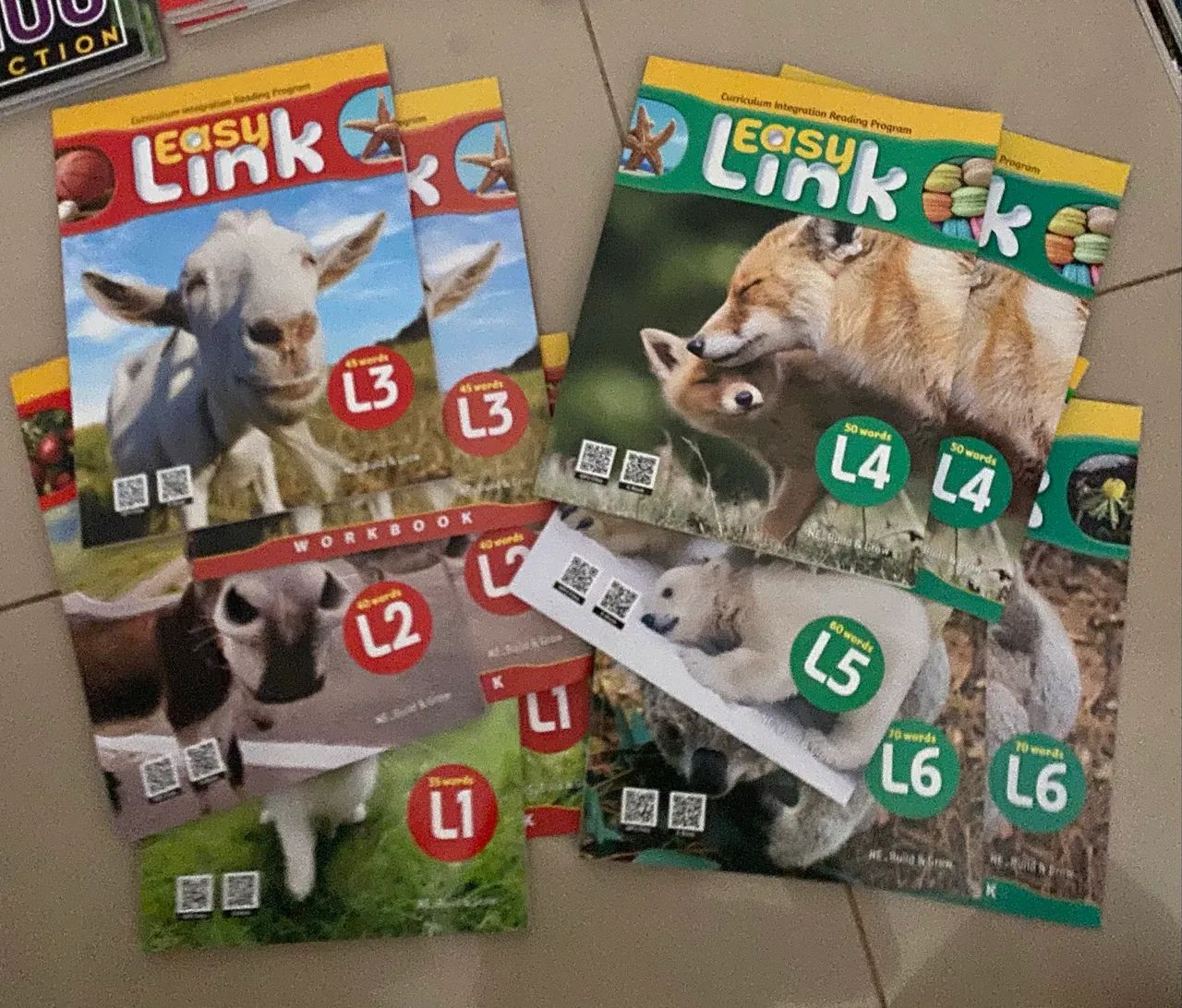 Easy Link L1 até L5 - Student Book & Workbook + Qr Code - Foto 3