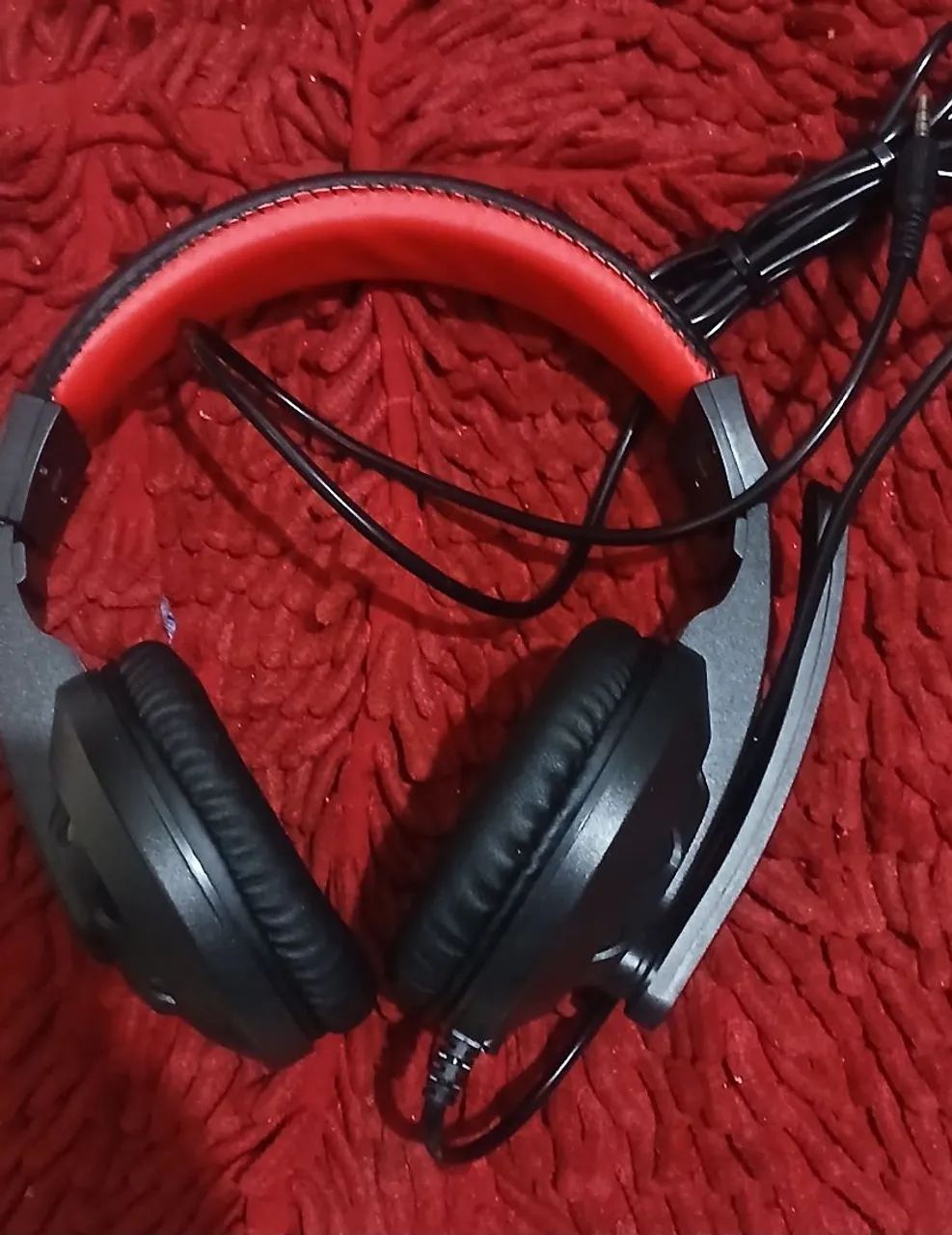 Fone headset com defeito