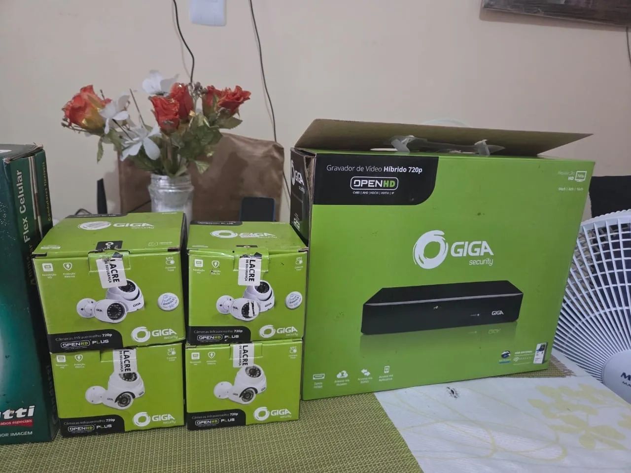 Kit câmera de segurança 