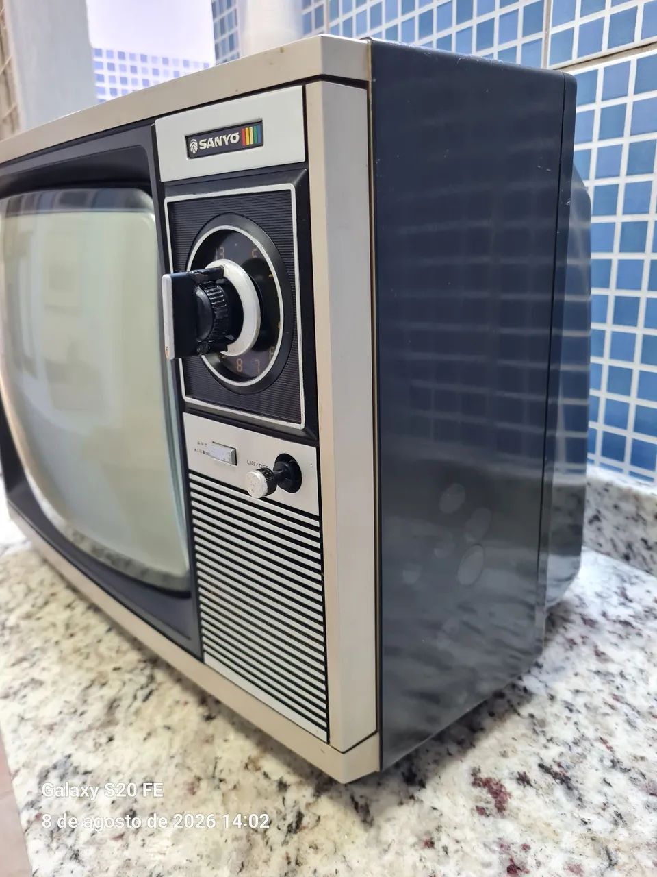 Tv Sanyo a cores 14" Polegadas Funcionando  - Foto 5