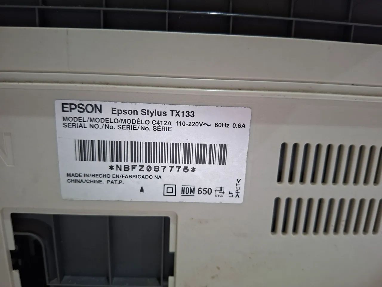 Impressora epson stylus TX133 - Foto 3