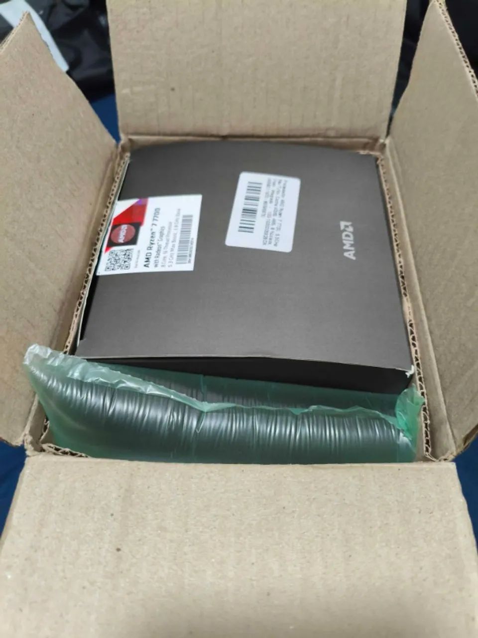 Processador R7 7700 - GAMER (Cooler nunca usado e caixa inclusos) - Foto 3