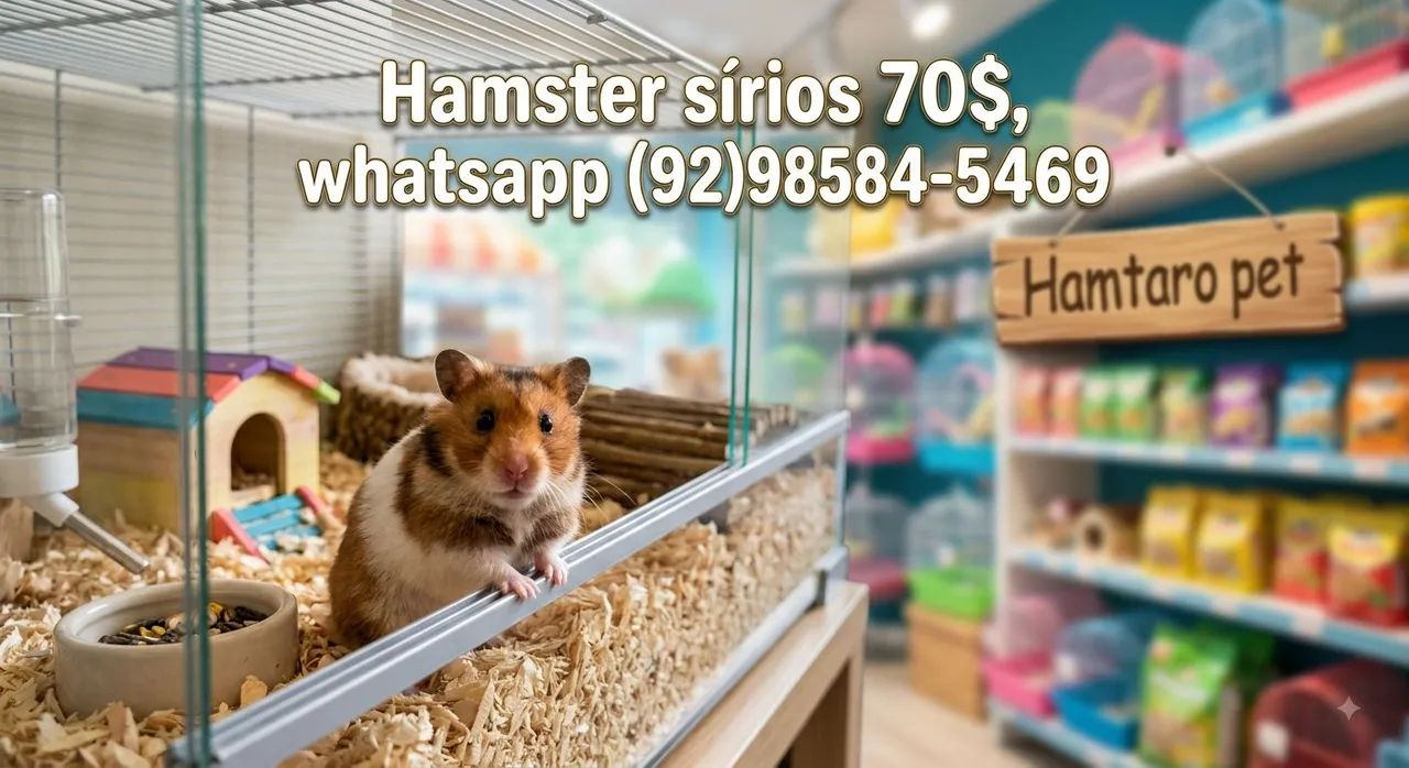 Hamster sírios a pronta entrega  - Foto 2