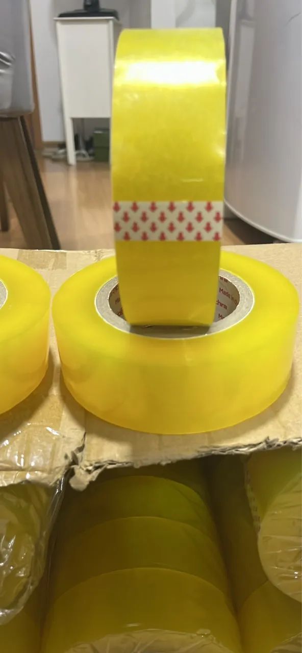 Box of 48 rolls of transparent tape