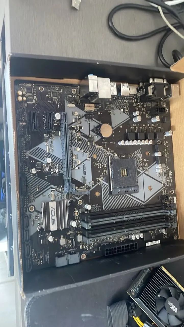 Placa mãe Prime B450M-A AM4
