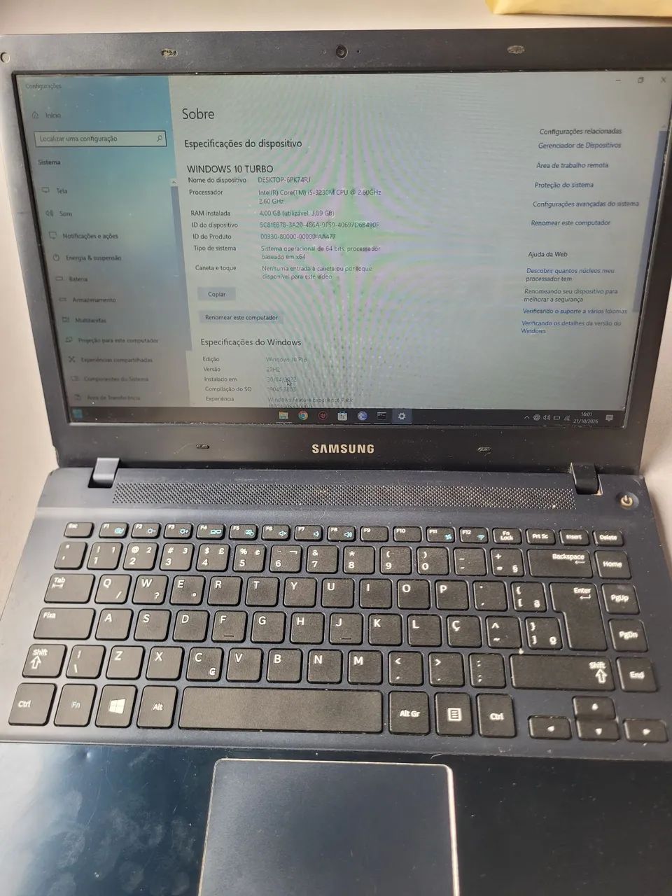 Notebook Samsung  - Foto 5