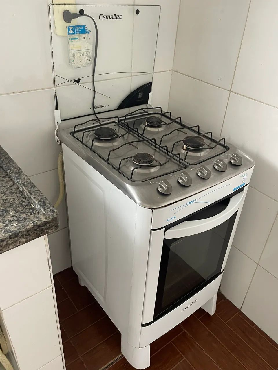 Fogão Esmaltec Ágata 4 Bocas com Acendimento Automático - Foto 5