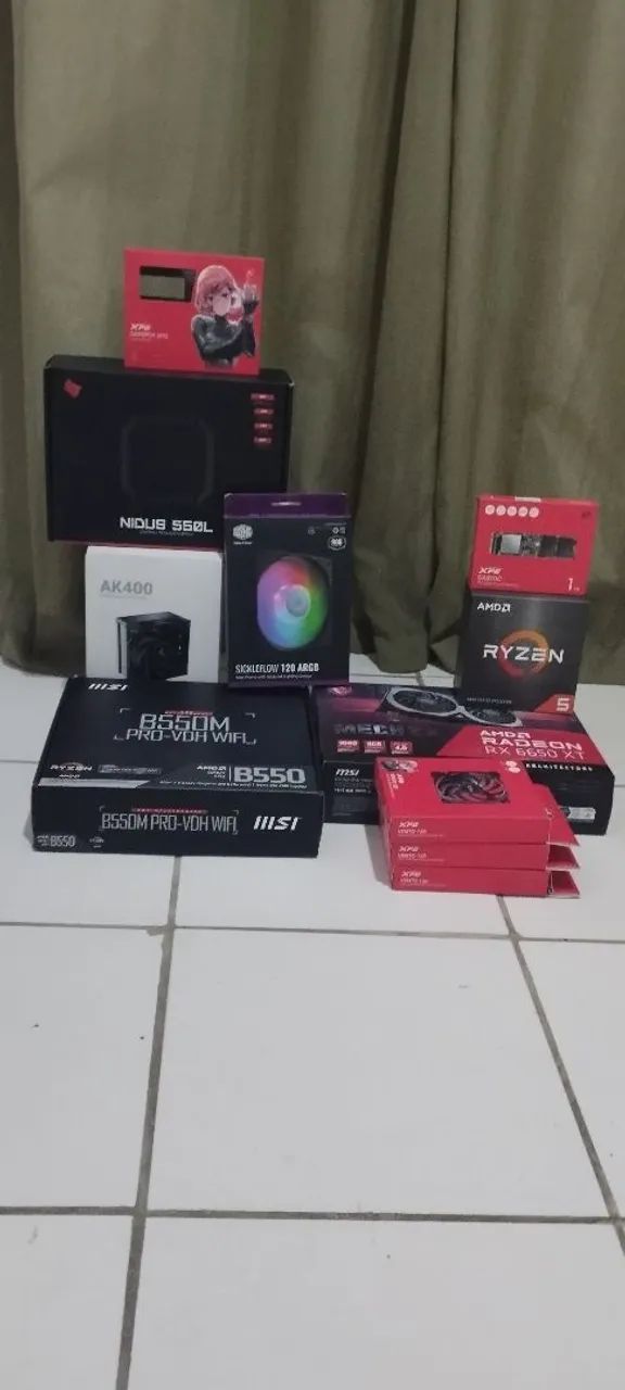 PC gamer Ryzen 5600 RX 6650 XT - Foto 6