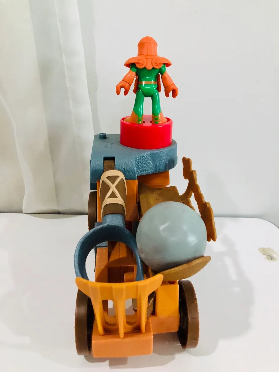 Veículo de ataque catapulta - Castelo Medieval Imaginext - Foto 4