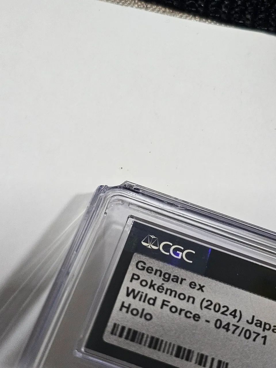 Gengar EX japonês 047/071 CGC nota 10 - Foto 3